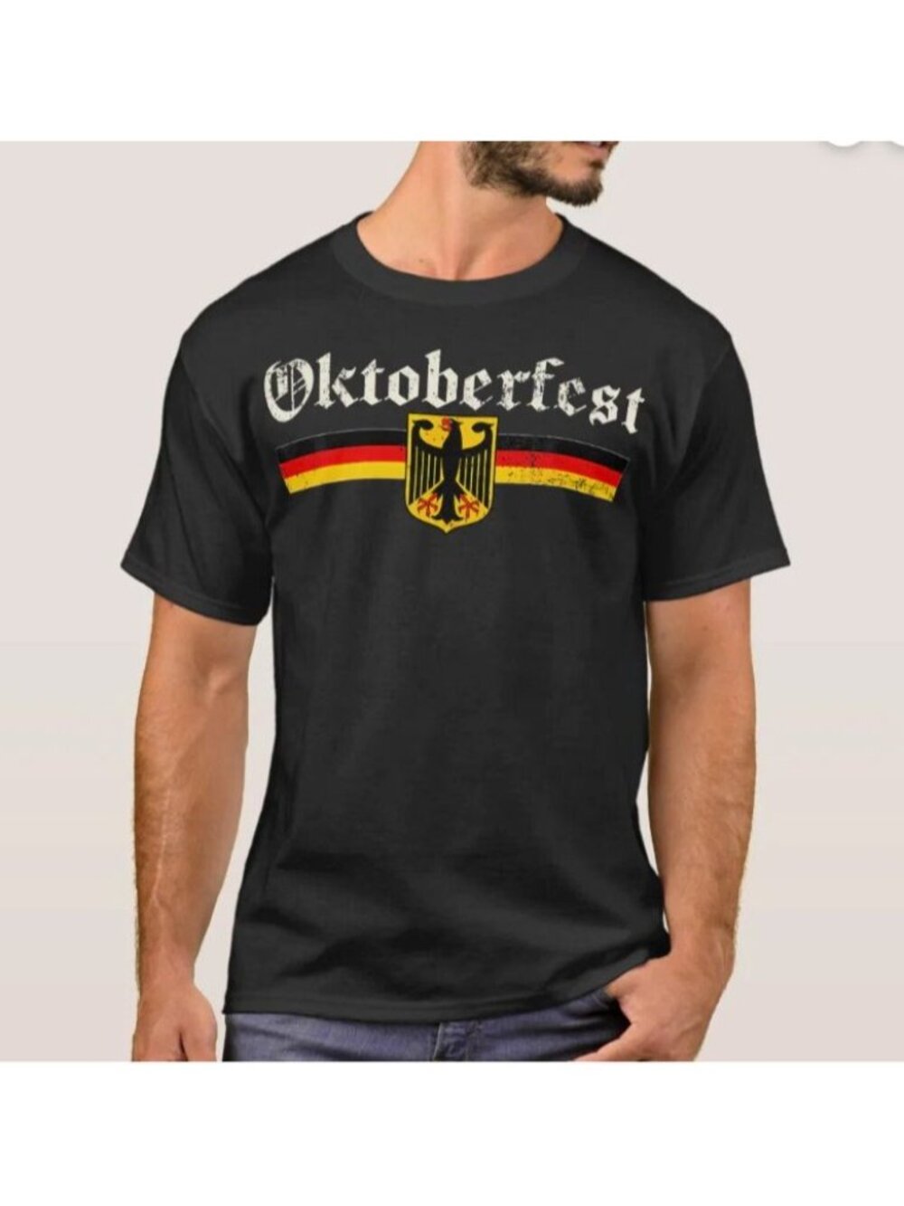 Oktoberfest‎ German Drinking Festival Tshirt Mens Large Black New